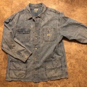 VTG GUESS JEANS USA “CHORE” JEAN JACKET.